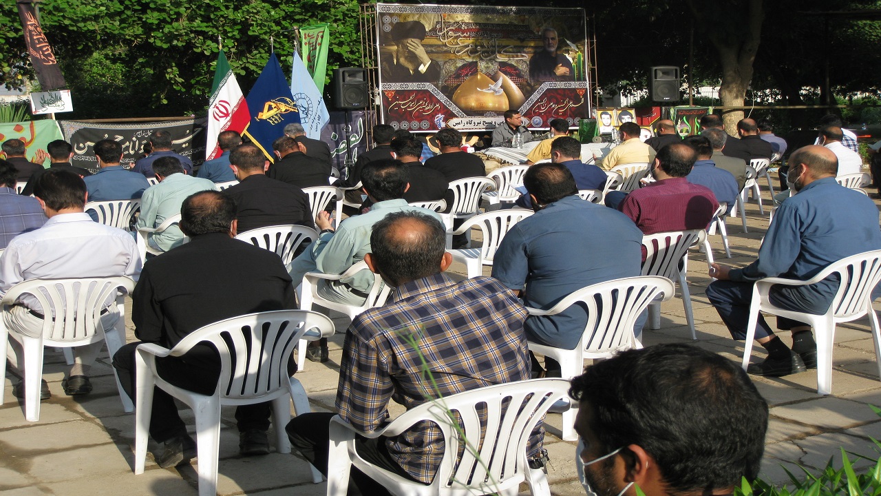 صوت زیارت عاشورا در نیروگاه رامین اهواز پیچید