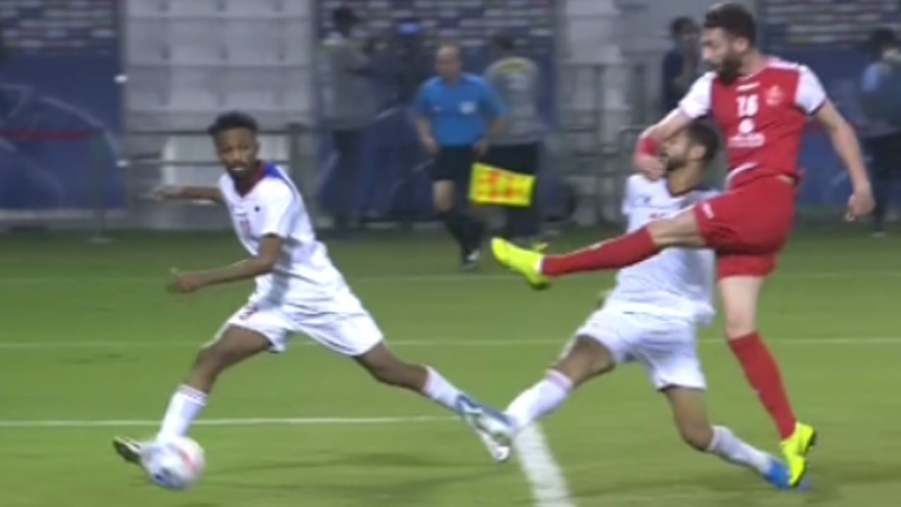 گل چهارم پرسپولیس به الشارجه در تاریخ سوم مهر ۹۹ + فیلم