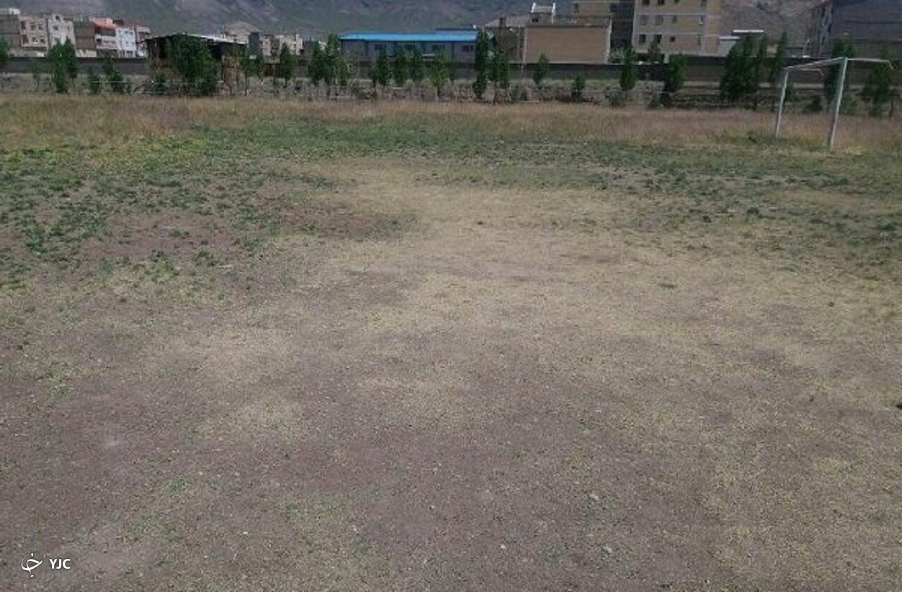 بلا تکلیفی تنها زمین چمن شهرستان تفرش