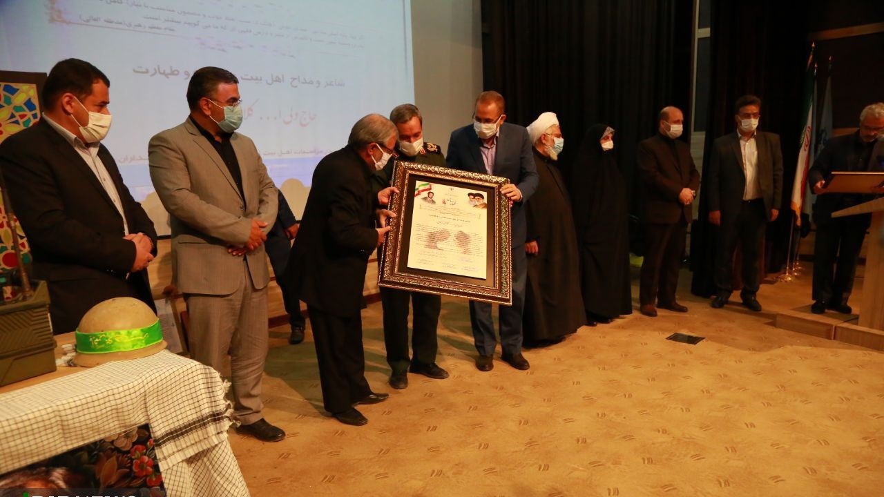شب شعر هشت سال دفاع مقدس و تجلیل از استاد، ولی الله‌کلامی فرد زنجانی