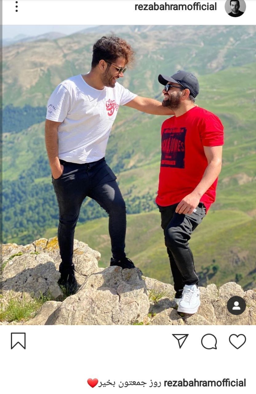پست جدید رضا بهرام