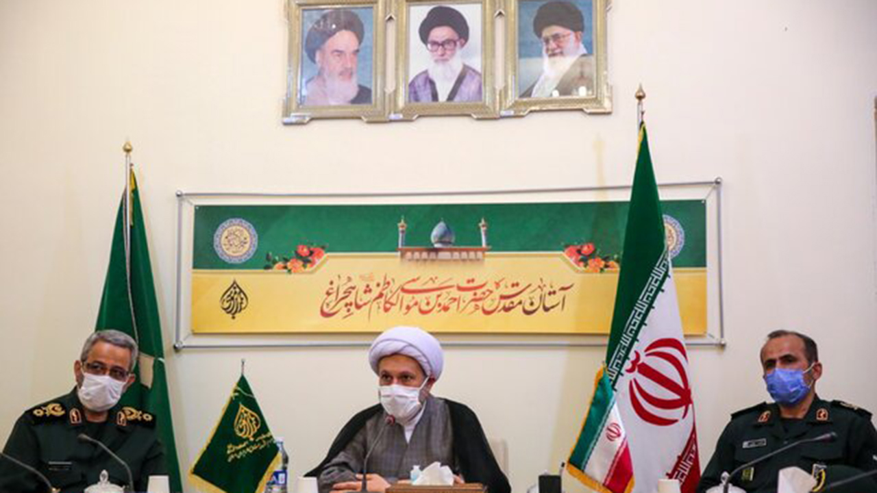 موکب اربعین در بین‌الحرمین شیراز مستقر می‌شود