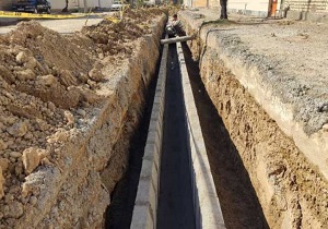 فاز دوم احداث کانال‌های زیرزمینی اطراف شهرک طالقانی آغاز شد
