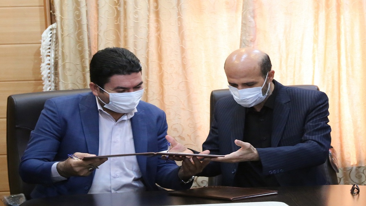 امضای تفاهم نامه همکاری بین دادگستری و کمیته امداد قزوین