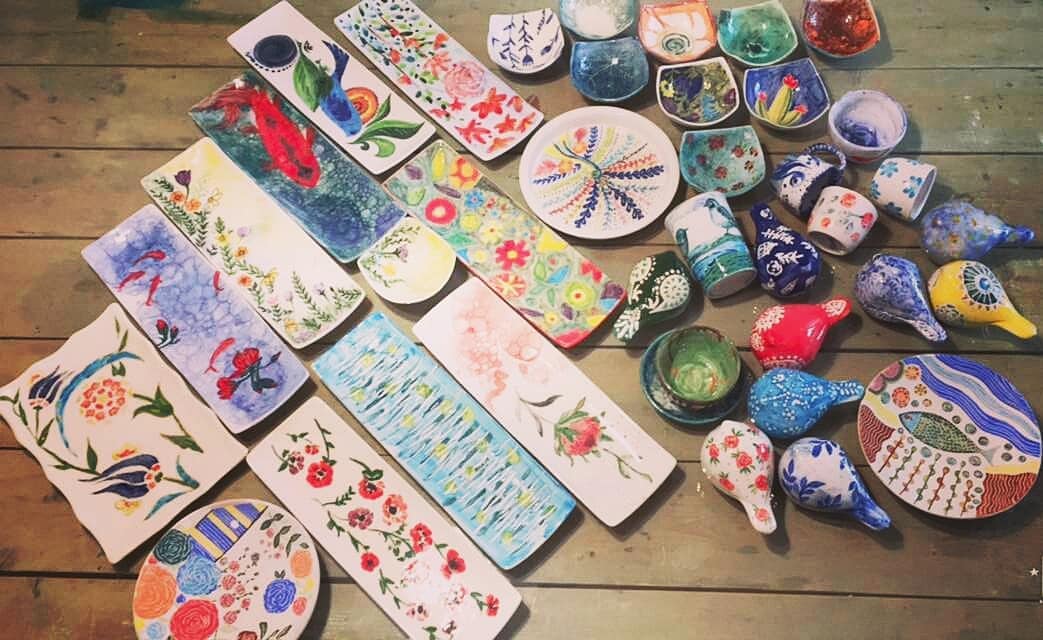برگزاری دوره های مقدماتی لعاب کاری در زنجان