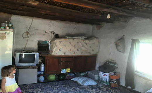 خسارت وارده به منازل مسکونی مراوه تپه
