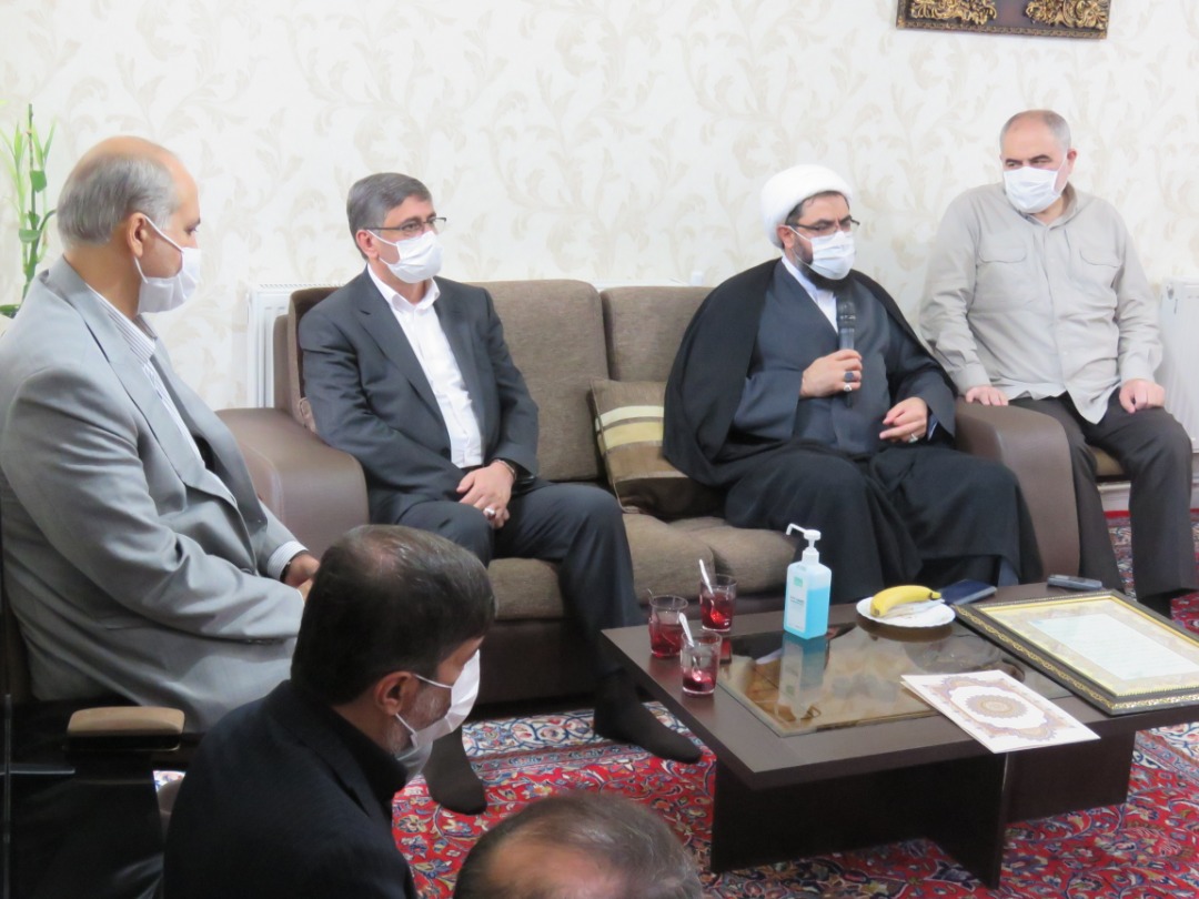 قدردانی از فرمانده سپاه انصارالحسین استان همدان با حضور مسئولان استان همدان