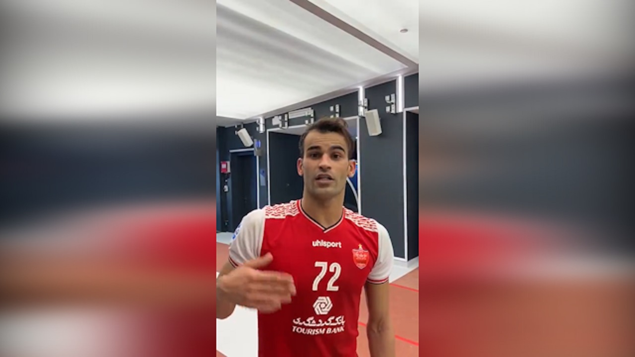 پیام تصویری آل‌کثیر پس از برد مقابل السد برای هواداران پرسپولیس