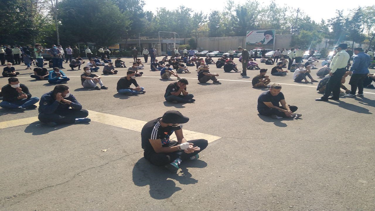 دستگیری ۳۸۹ نفر از اراذل و اوباش تهران در شبانه روز گذشته