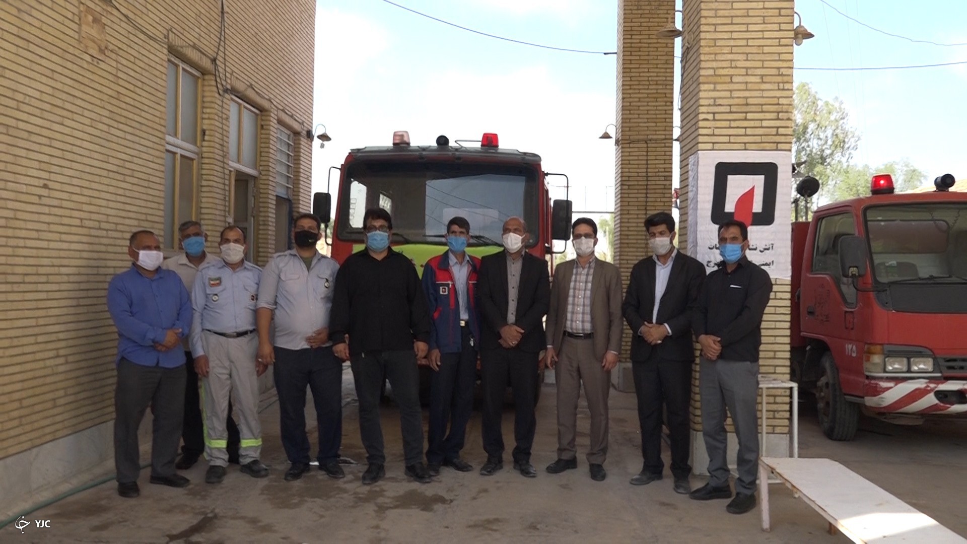 یک روز با آتش نشانان فهرجی