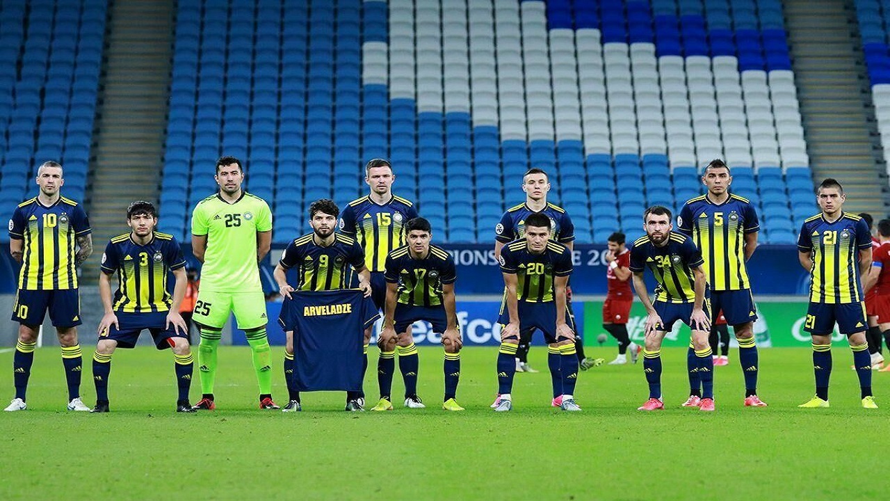 پاختاکور بدون غایب مقابل پرسپولیس