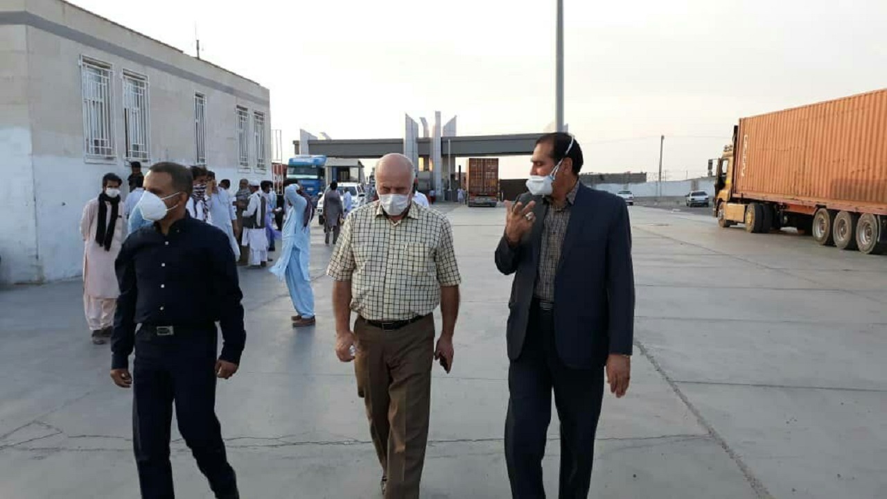 بازدید  مشاور رئیس سازمان راهداری و حمل نقل جاده ای کشور از پایانه مرزی میلک