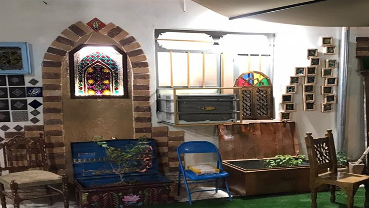 افتتاح یک کارگاه معرق کاشی در خنج