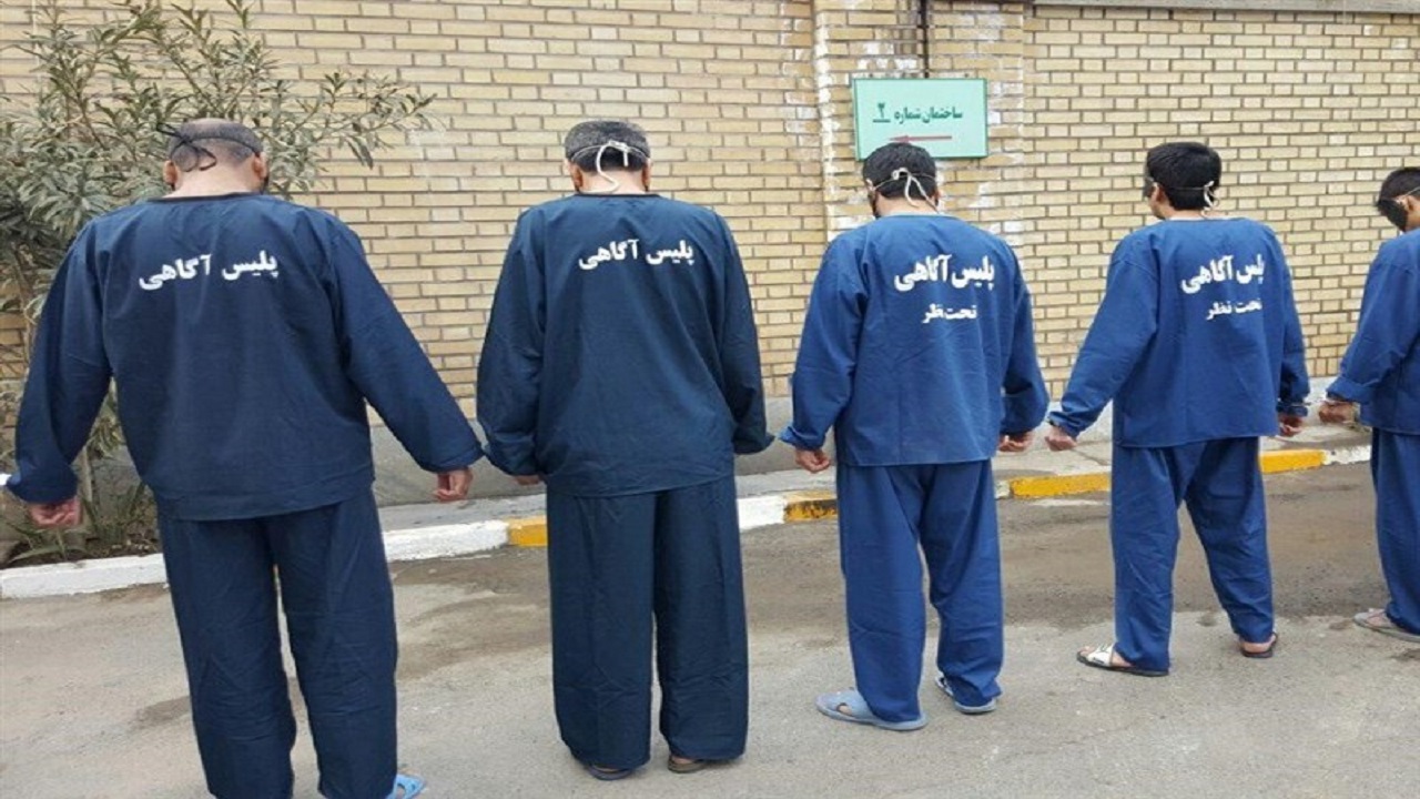 دستگیری ۶ سارق حین سرقت در چرداول