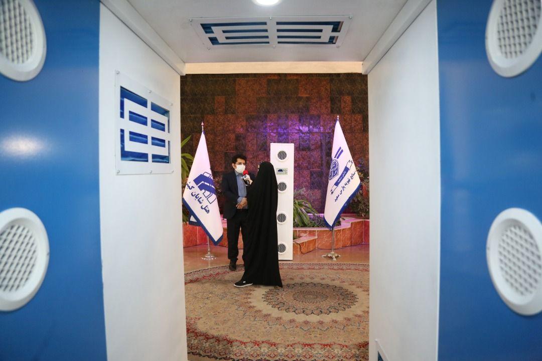 ساخت دستگاهی که تا ۱۵۰ متر را ضد عفونی می&zwnj;کند