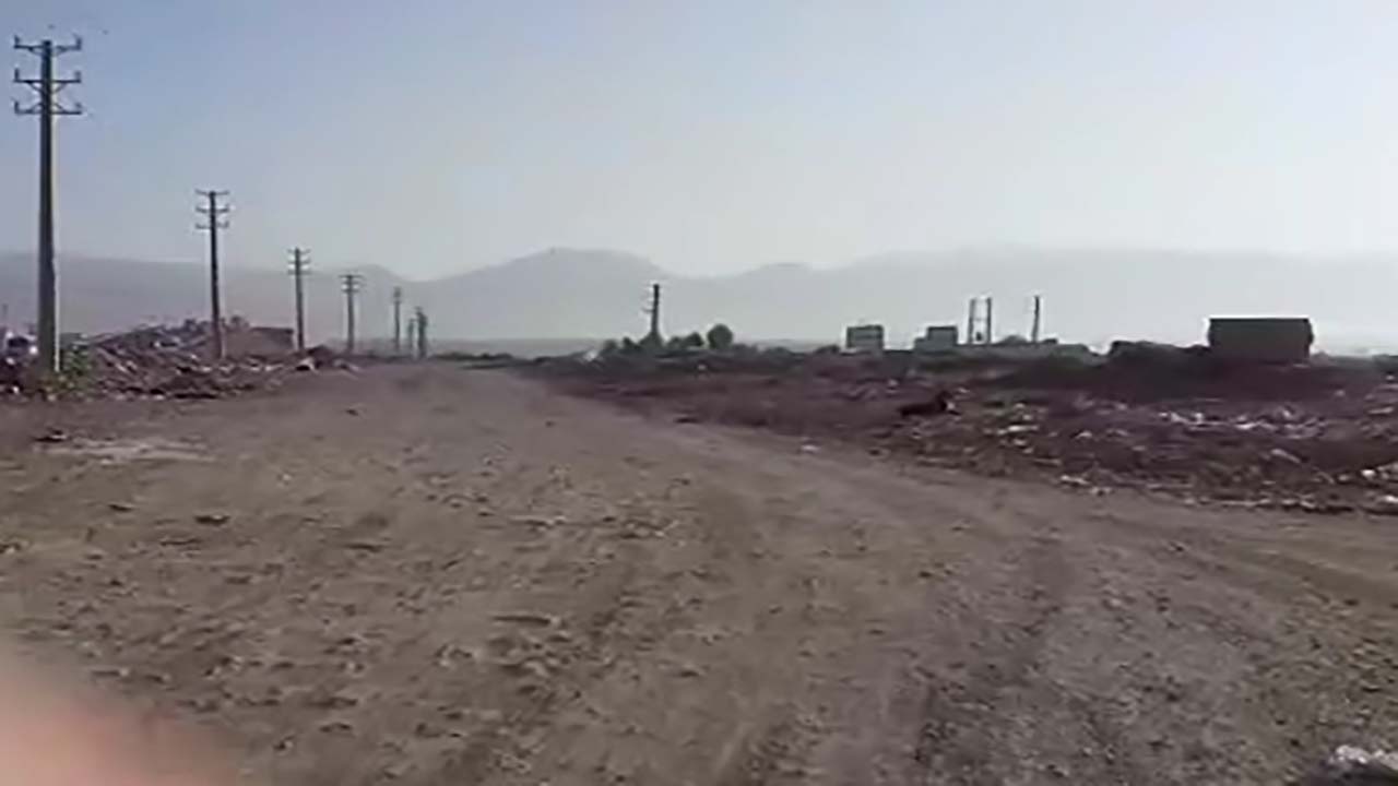 وضع نامناسب معابر در منطقه قزلحصار + فیلم و تصاویر