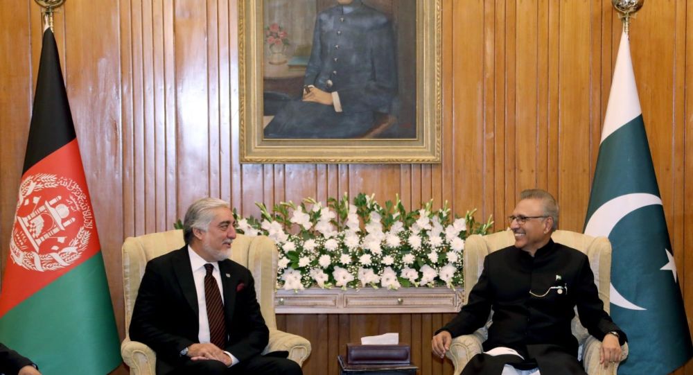 عبدالله با رئیس جمهور پاکستان دیدار و گفتگو کرد