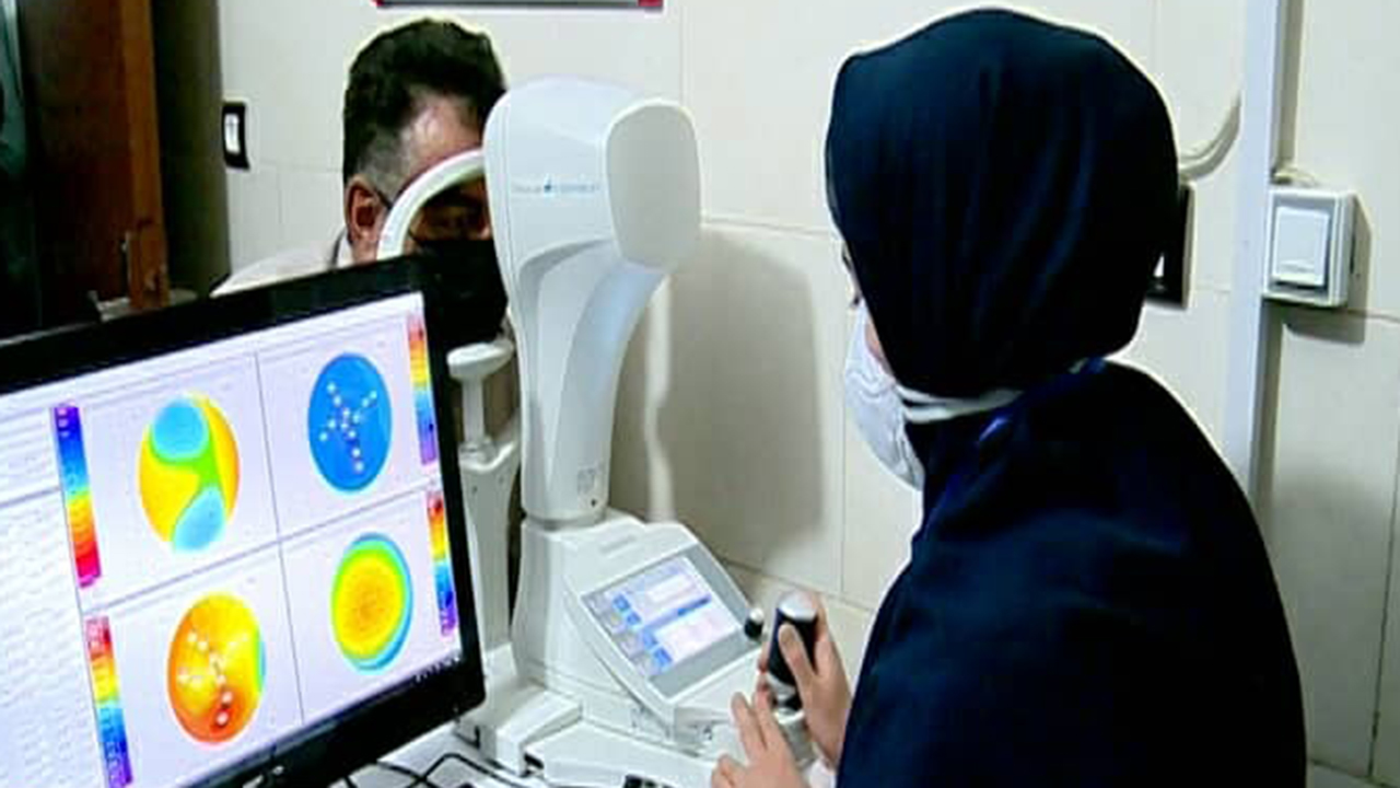 رونمایی از دستگاه پیشرفته چشم پزشکی در شیراز