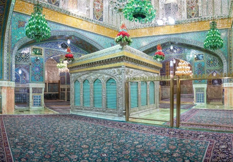 نورپردازی جدید ضریح امام رضا(ع) 