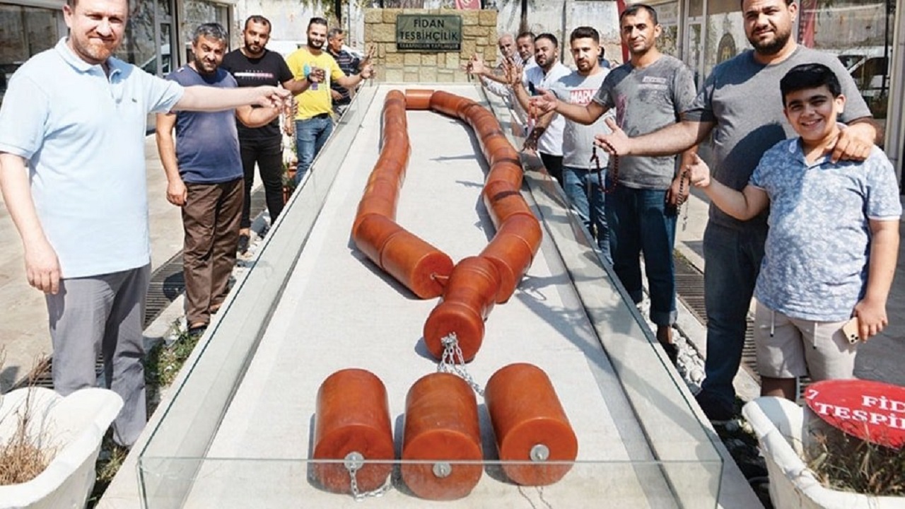 ثبت بزرگ‌ترین تسبیح جهان در کتاب گینس!