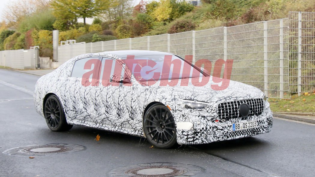 عکس های جاسوسی مرسدس AMG S63e فاش شد