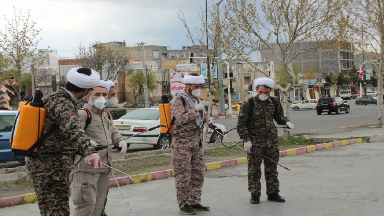 بسیجیان مبلغان سلامت در روزهای کرونایی