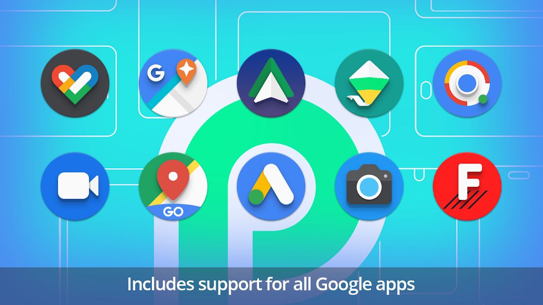 PieCons &ndash; Ultimate Android Pie Icon Pack 