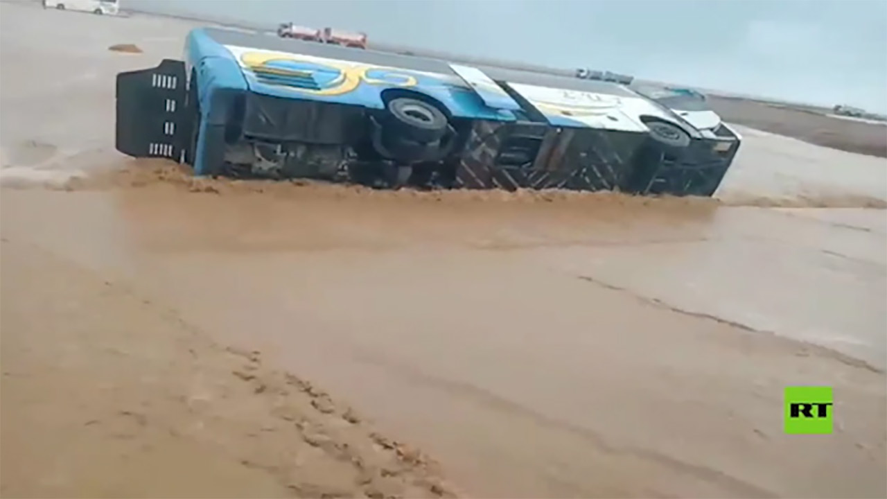 سیل وحشتناک مصر