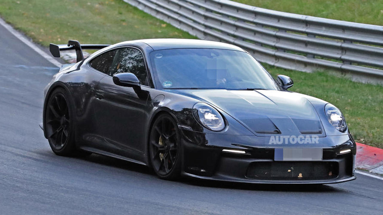 اولین تصاویر واضح Porsche 911 GT3 منتشر شد