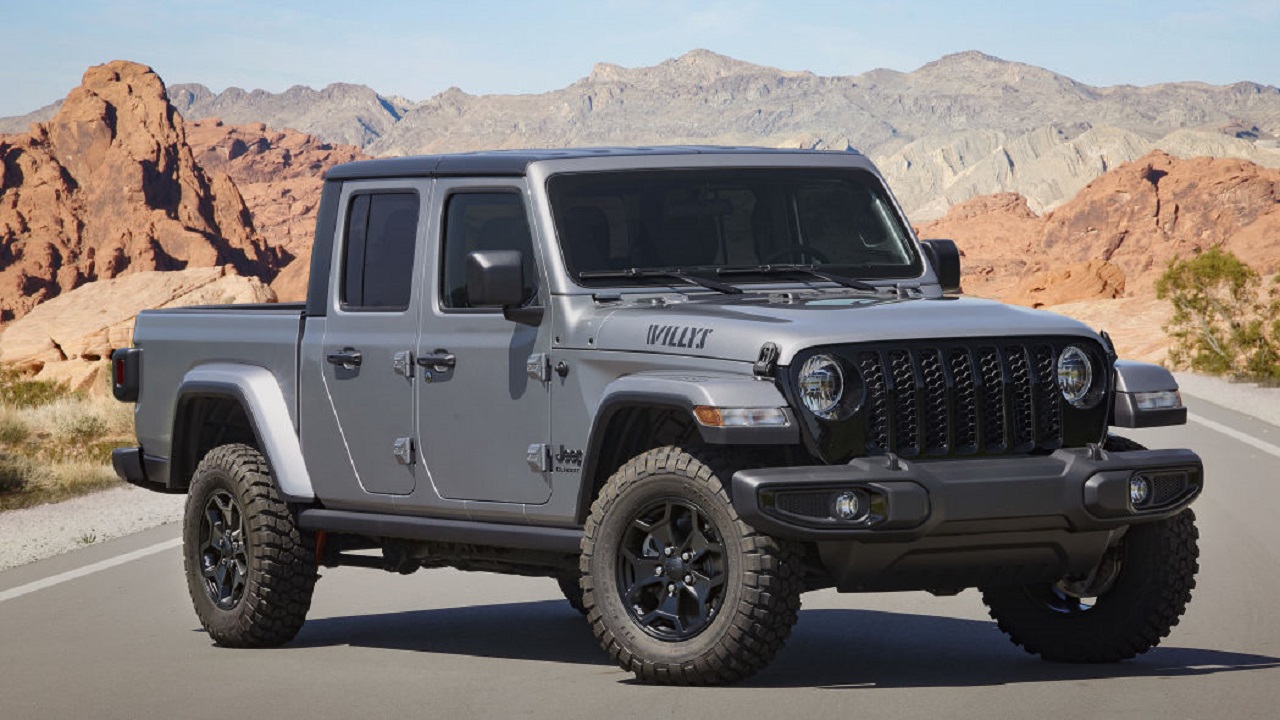 دریافت Willys در جیپ گلادیاتور برای سال ۲۰۲۱