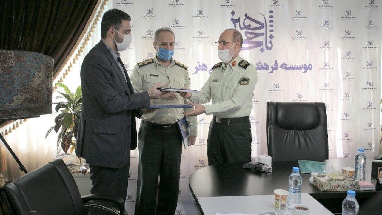 امضاء تفاهم نامه بنیاد ملی بازی های رایانه ای و سازمان ناجا