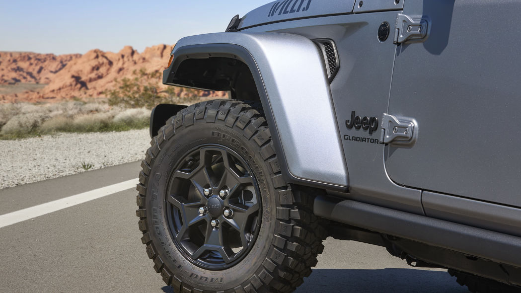 دریافت Willys در جیپ گلادیاتور برای سال ۲۰۲۱