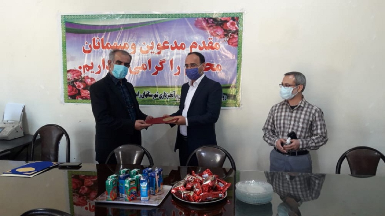 سرپرست جدید اداره منابع طبیعی و آبخیزداری شهرستان رامهرمز معرفی شد
