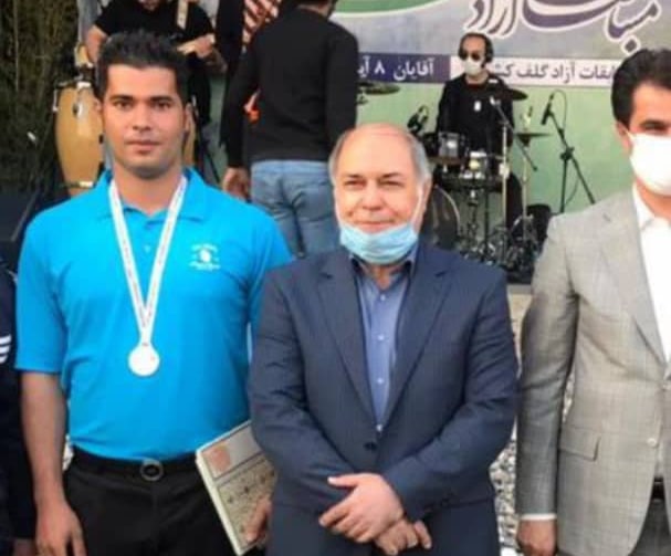 نایب قهرمانی گلف باز آذربایجان شرقی در مسابقات کشوری