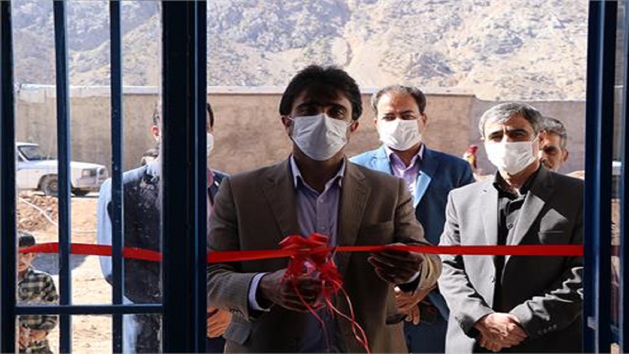 افتتاح یک واحد مسکن مددجویی در روستای لبد چهارمحال و بختیاری