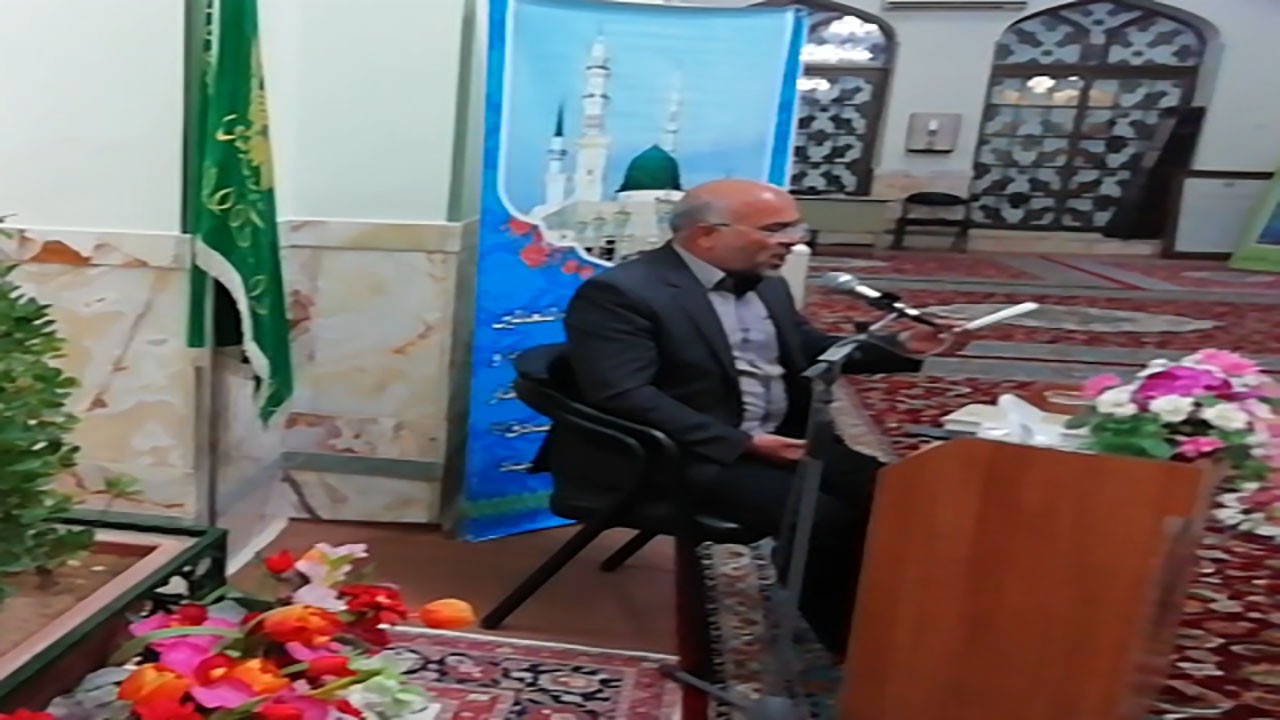 جشن میلاد پیامبر اکرم با رعایت دستورالعمل‌های بهداشتی + فیلم
