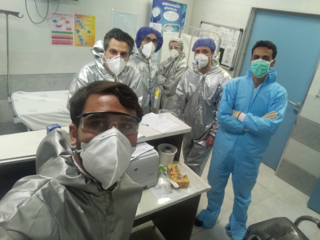 جهادگران جوان انقلابی در صف مقدم مبارزه با کرونا