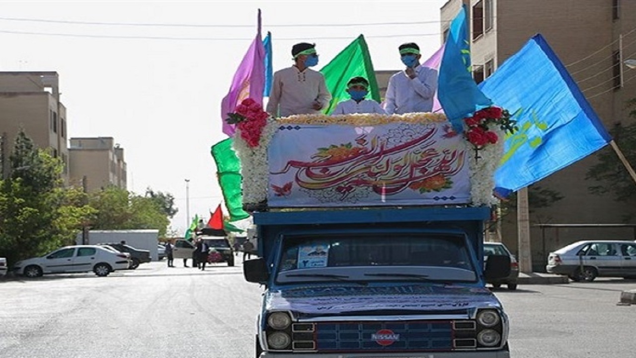 راه اندازی کاروان شادی از سوی بسیج دانش آموزی و سپاه اندیمشک