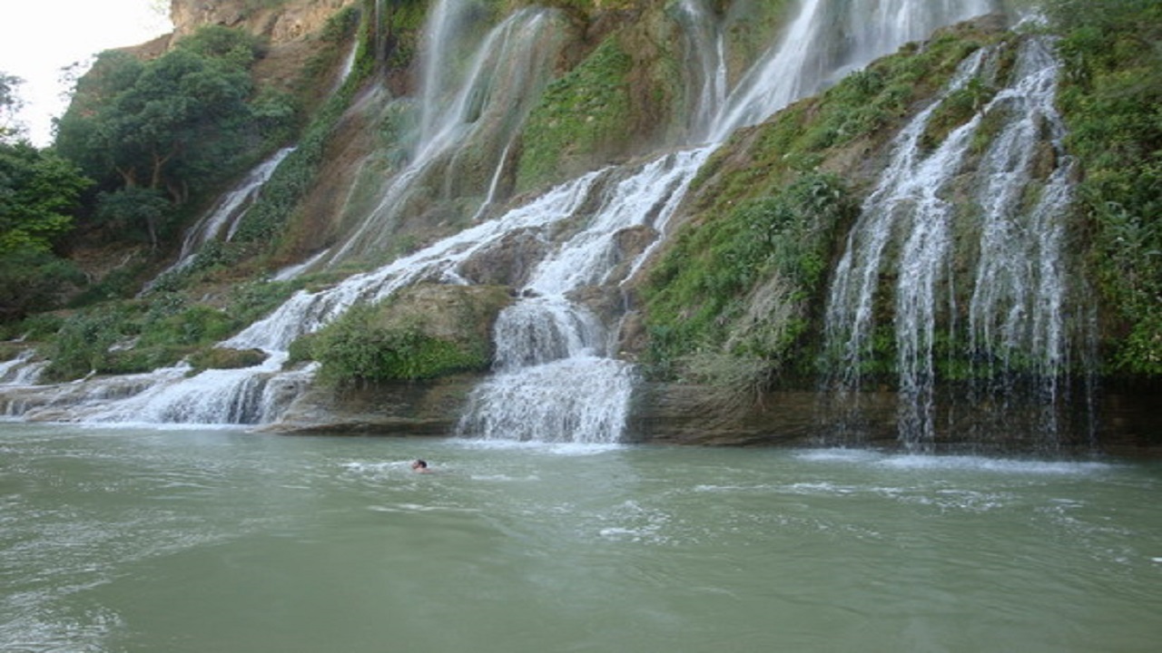 نمایی زیبا از آبشار اسکندر در تبریز + فیلم