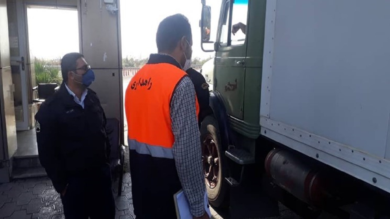 طرح کنترل بارنامه از مبداء در استان قزوین کلید خورد