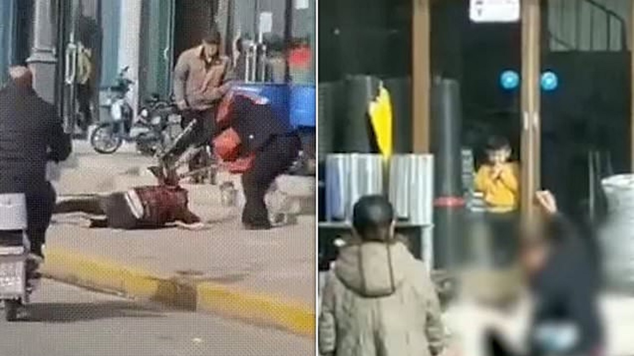 جر و بحث زوج چینی، به قتلی وحشتناک در خیابان ختم شد!