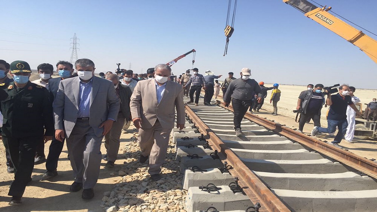 خط ریلی چابهار به زاهدان راهبردی‌ترین پروژه ریلی کشور است