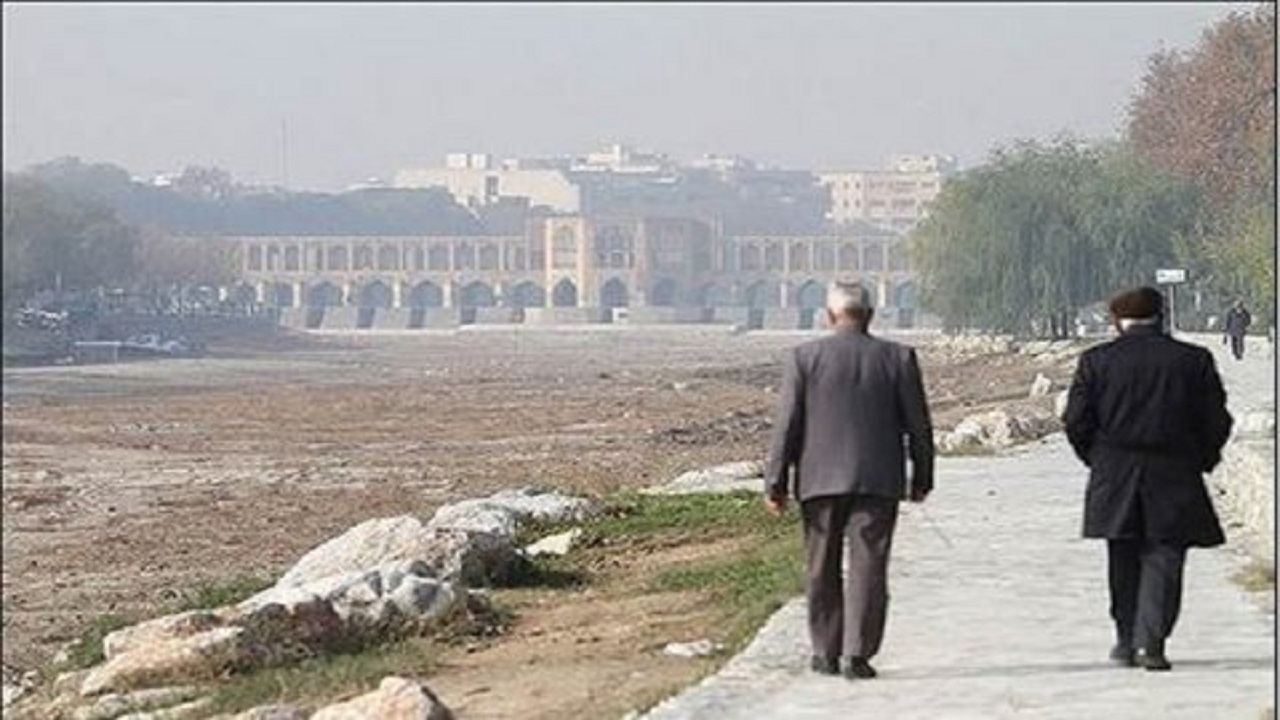 تداوم آلودگی هوا در مناطق مرکزی و صنعتی اصفهان