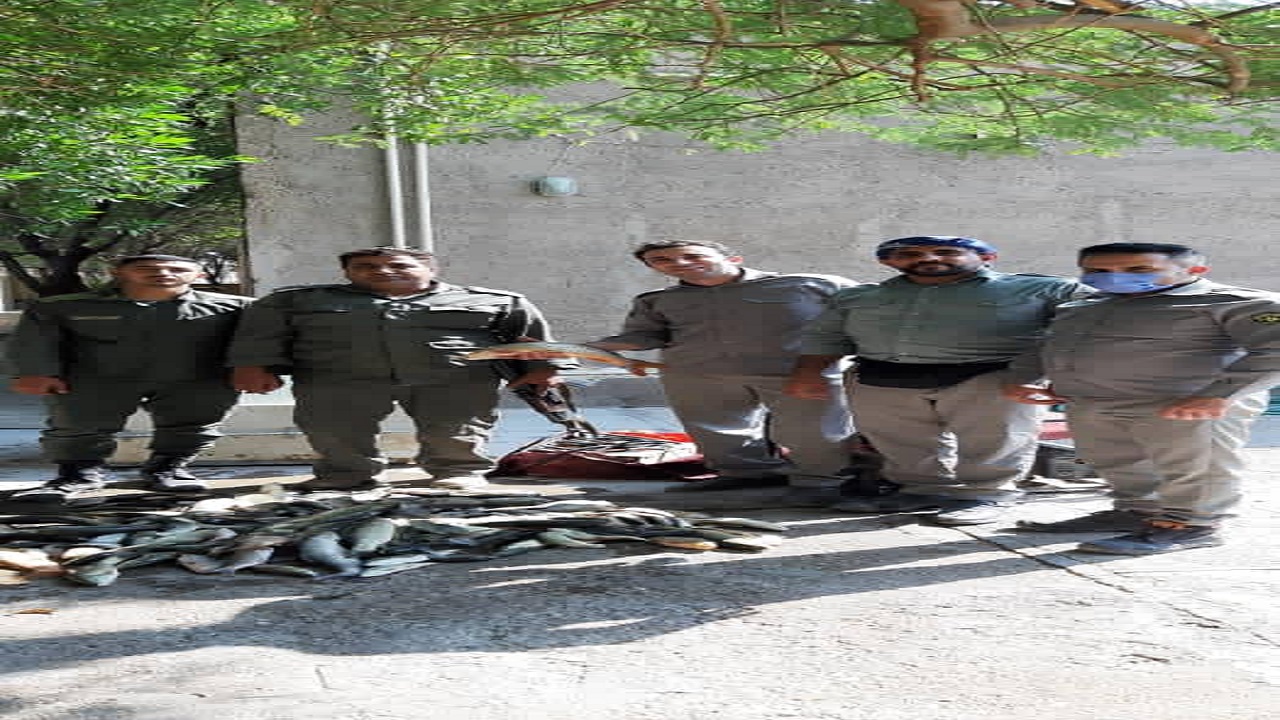 دستگیری صیادان غیر مجاز ماهی در خرمشهر