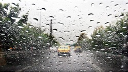 بارش پراکنده باران