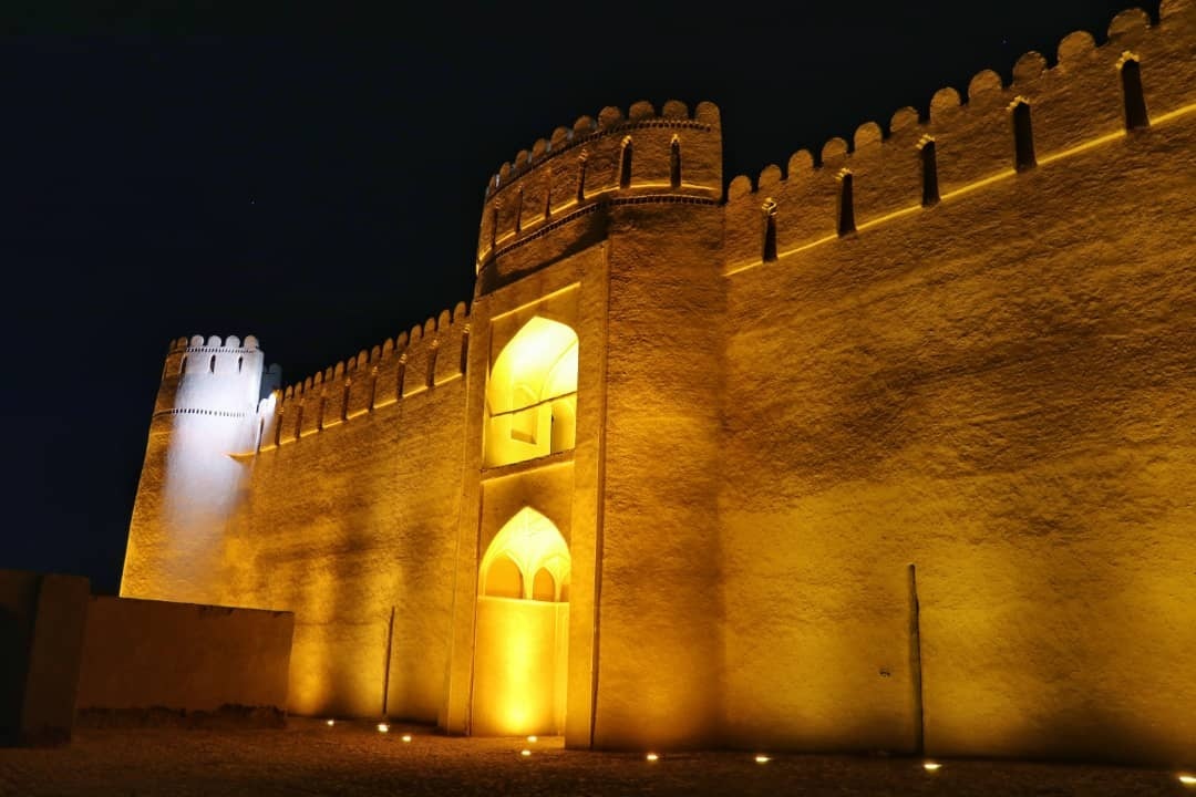 نورپردازی ارگ تاریخی راین