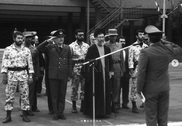 حضور فرمانده معظم کل قوا در تاسیس دانشگاه هوایی  شهید ستاری + عکس