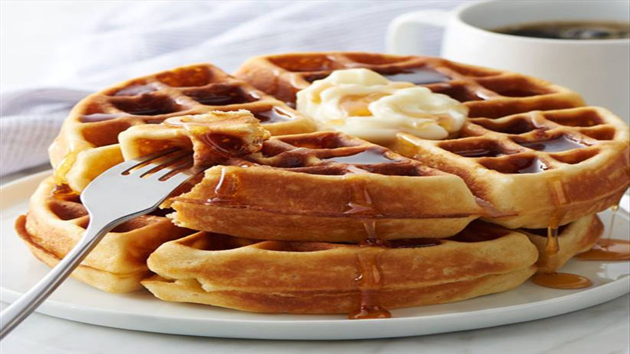 وافل بلژیکی + طرز تهیه