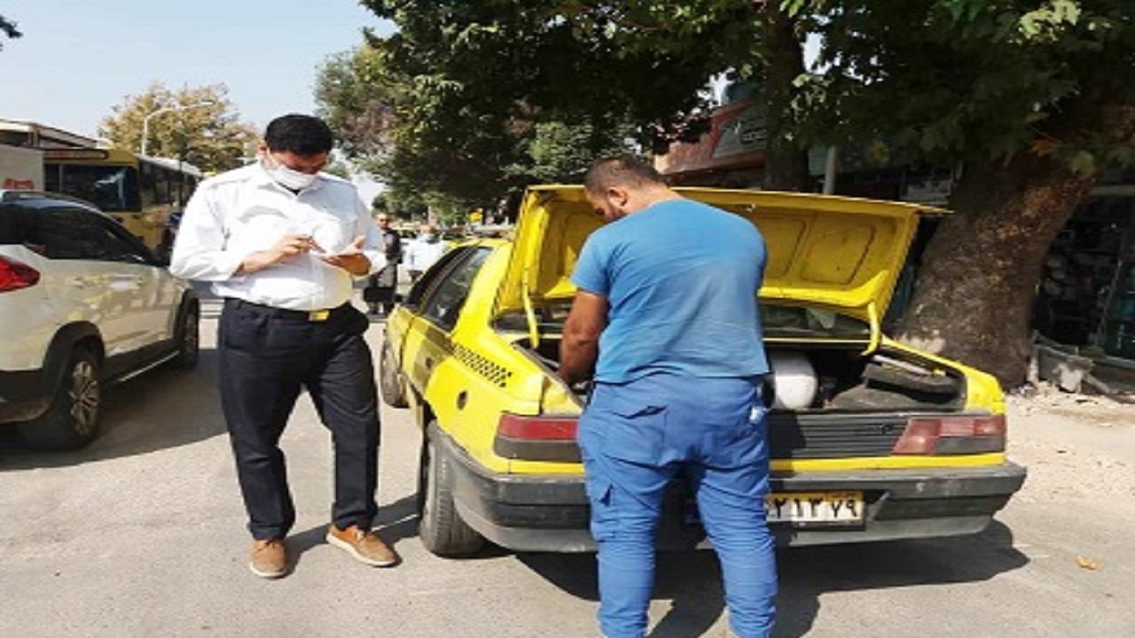 ۶۲ راننده تاکسی متخلف در قزوین جریمه شدند