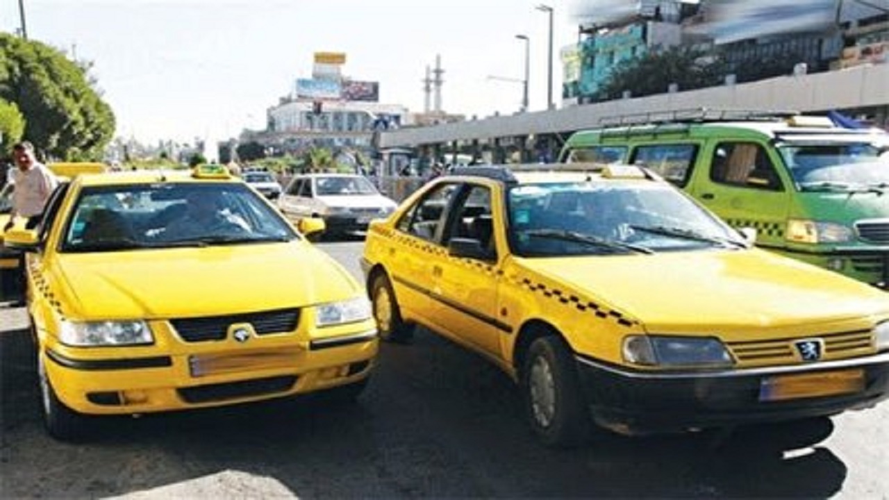 نحوه ارائه تسهیلات کرونایی به رانندگان تاکسی + فیلم